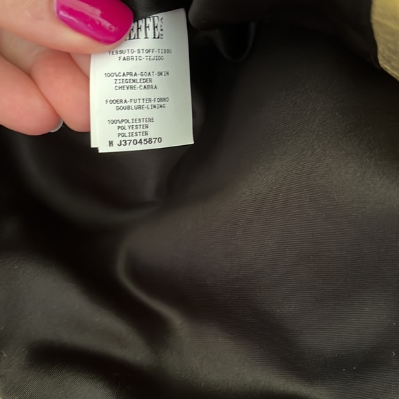 Woman MOSCHINO cheapandchic leather jacket, gold size 44 - Picture 9 of 9